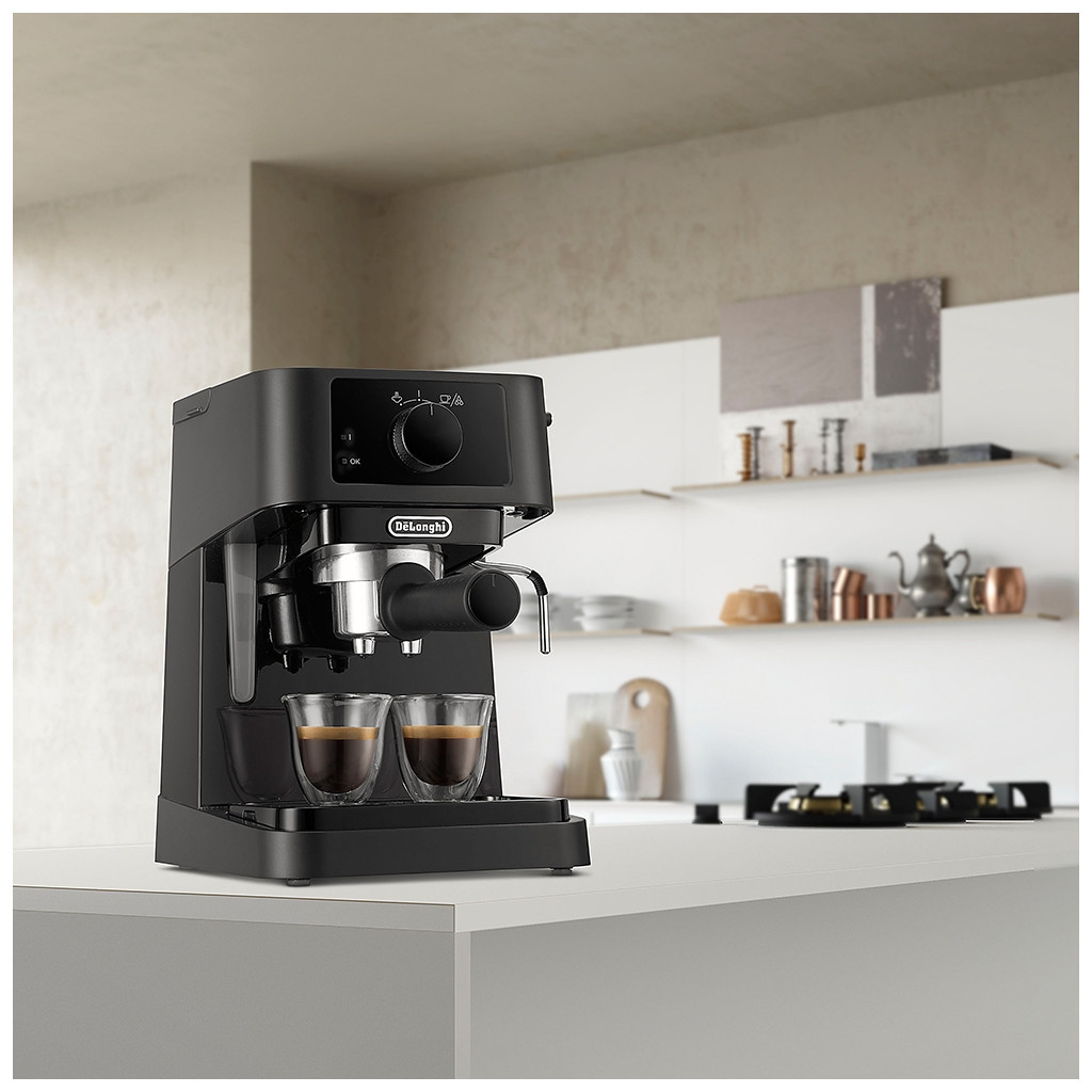 Ріжкова кавоварка еспресо DeLonghi EC 230 BK (EC230BK) - зображення 6