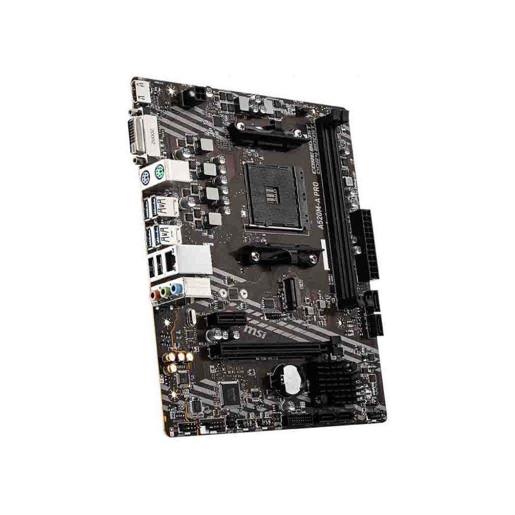 Материнська плата MSI A520M-A PRO - зображення 4