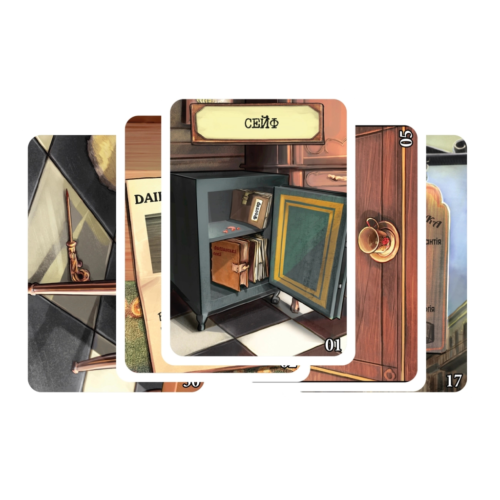 Настільна гра Geekach Games Шерлок. Фабіанські есеї (Fabian Essays) українська (GKCH115S41) - зображення 4