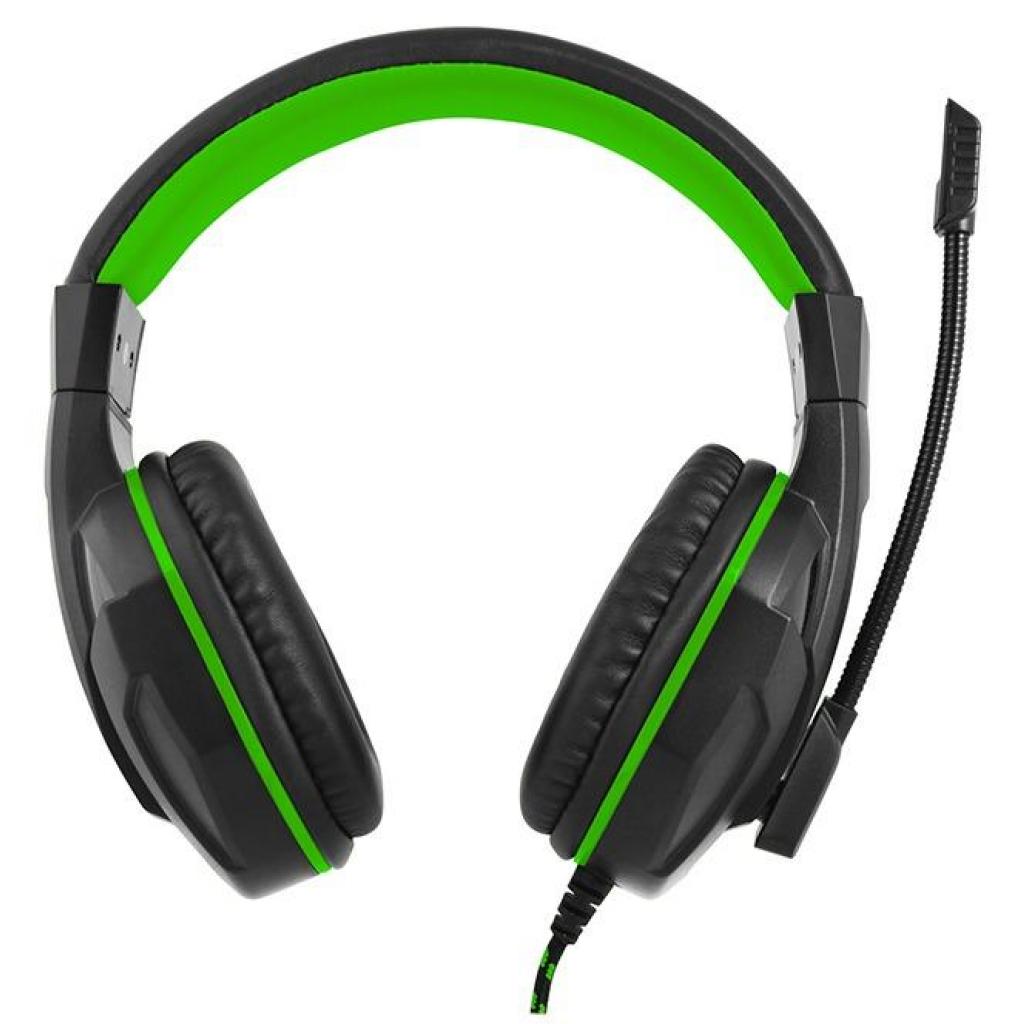 Навушники Gemix N20 Black-Green Gaming - зображення 2