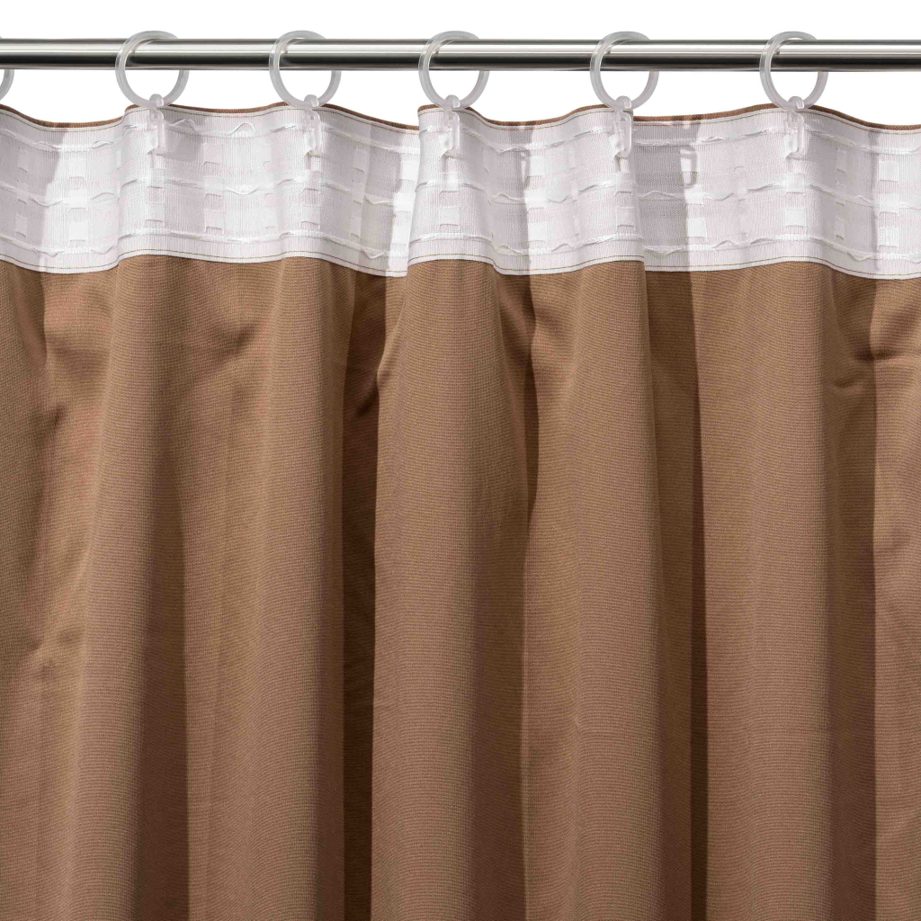 Штора Ardesto мікровелюр 100% поліестер, 150х270 см шоколад (ART1010CH) - изображение 4