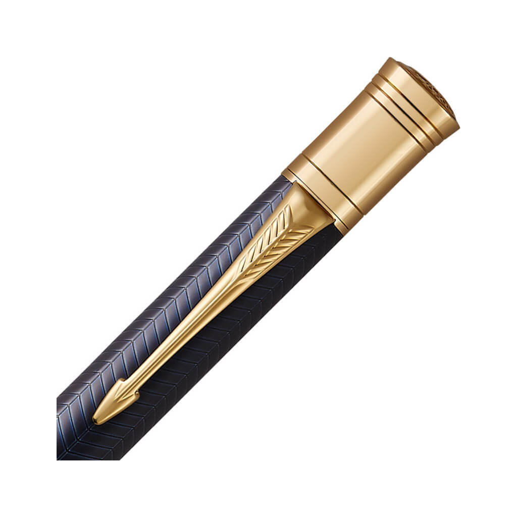 Ручка кулькова Parker DUOFOLD Prestige Blue Chevron GT BP (96 032) - зображення 2