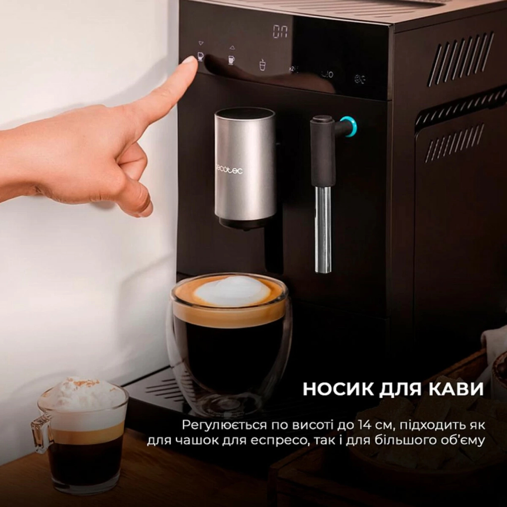 Кавомашина Cecotec Cremmaet Compact Steam S (CCTC-01459) - зображення 3
