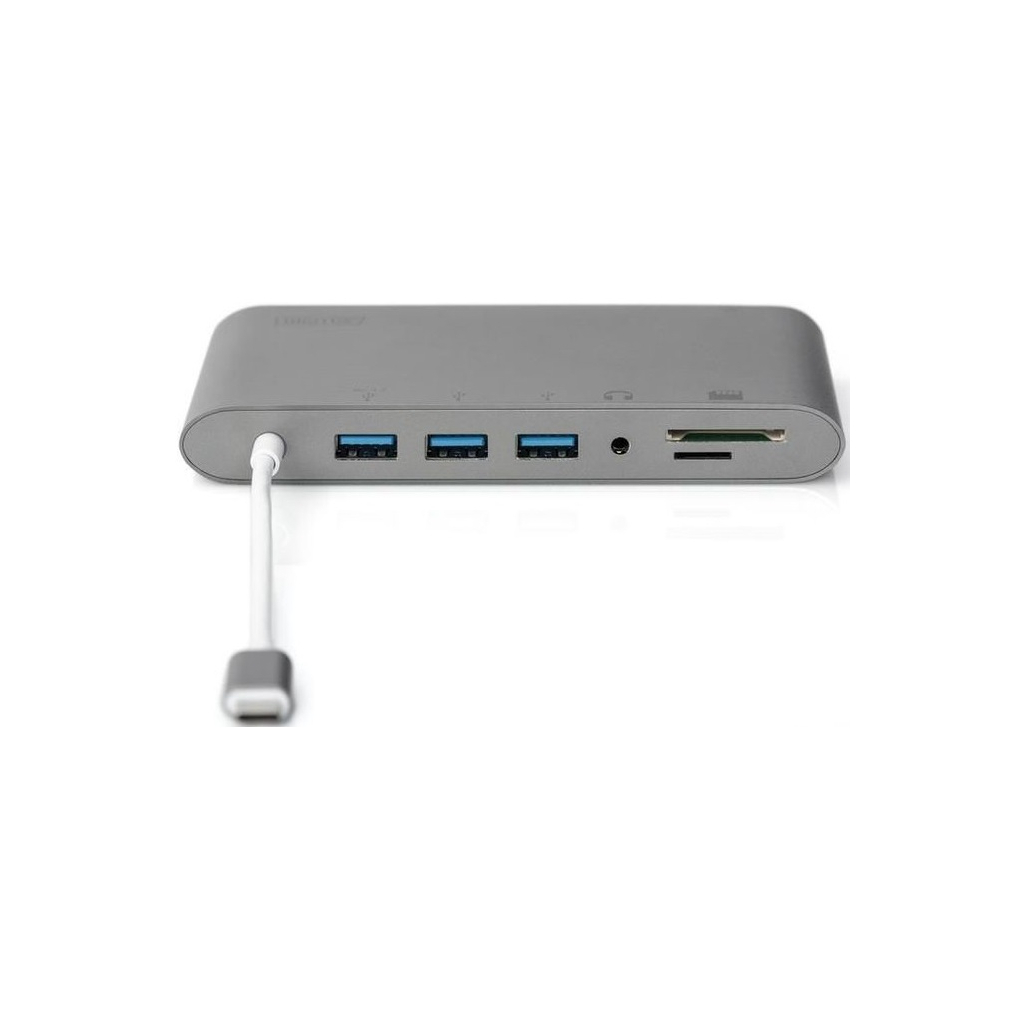 Порт-реплікатор Digitus USB-C, 11 Port (DA-70875) - зображення 1