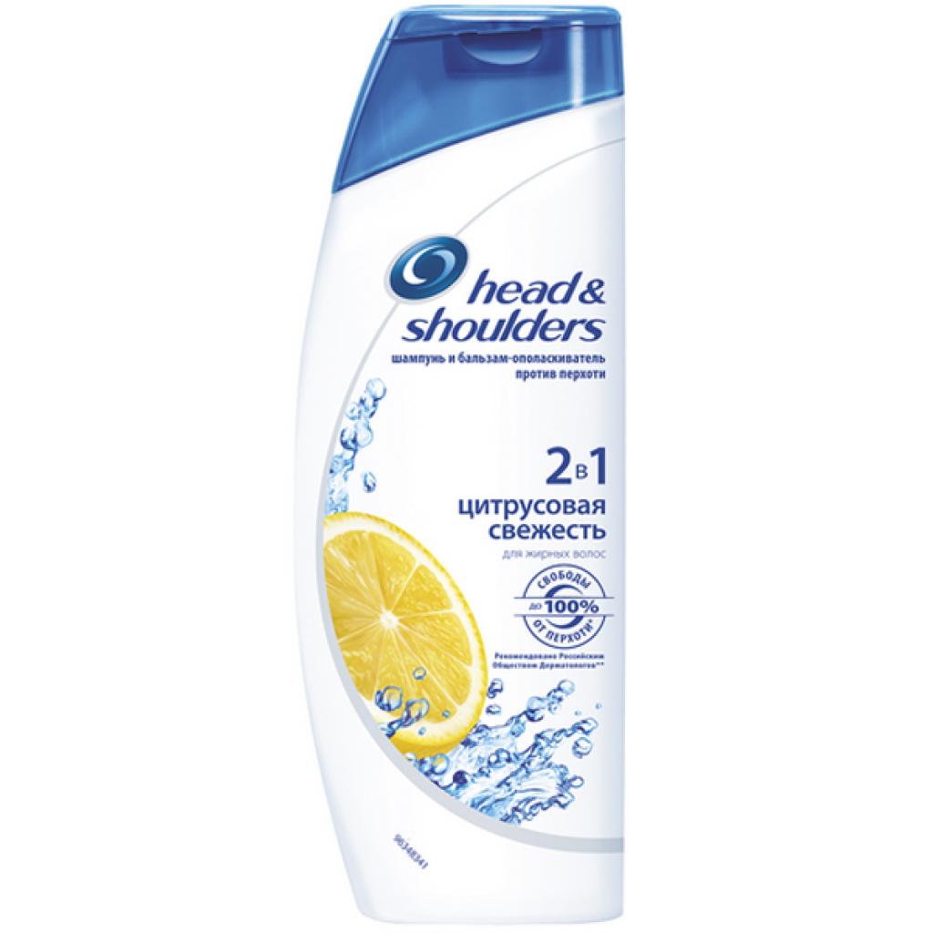 Шампунь Head & Shoulders проти лупи 2 в 1 Цитрусова Свіжість 400 мл (4015600765156) - зображення 1