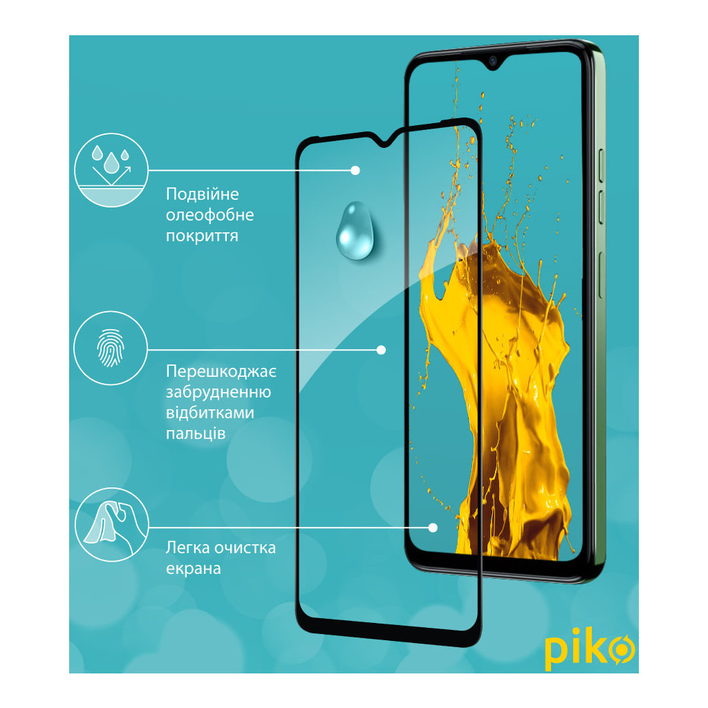 Скло захисне Piko Full Glue Tecno Spark 10 (1283126580635) - зображення 5
