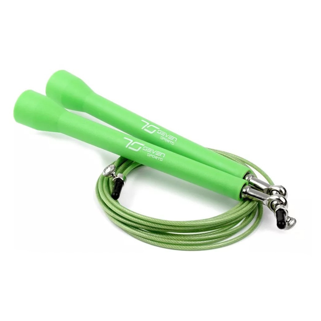 Скакалка 7Sports Elite Rope SK-5 швидкісна 3м Зелена (SK-5 GREEN) - изображение 2