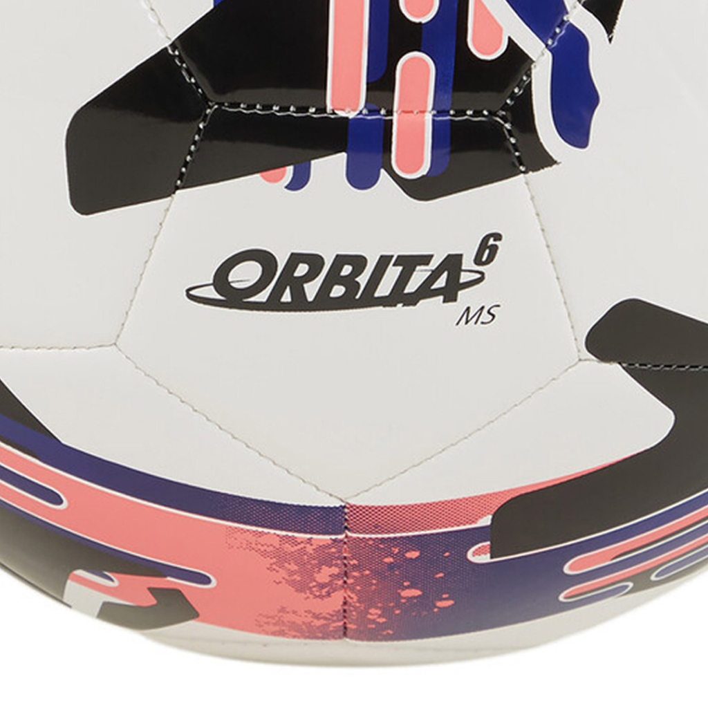 М'яч футбольний Puma Orbita 6 MS 084335-06 чорний, білий, синій 5 (4067981496426) - зображення 3