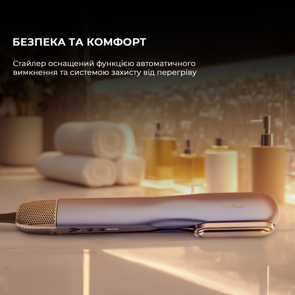 Стайлер Cecotec RitualCare Air Lisse 2in1 Blue (A01_EU01_100159) - зображення 10