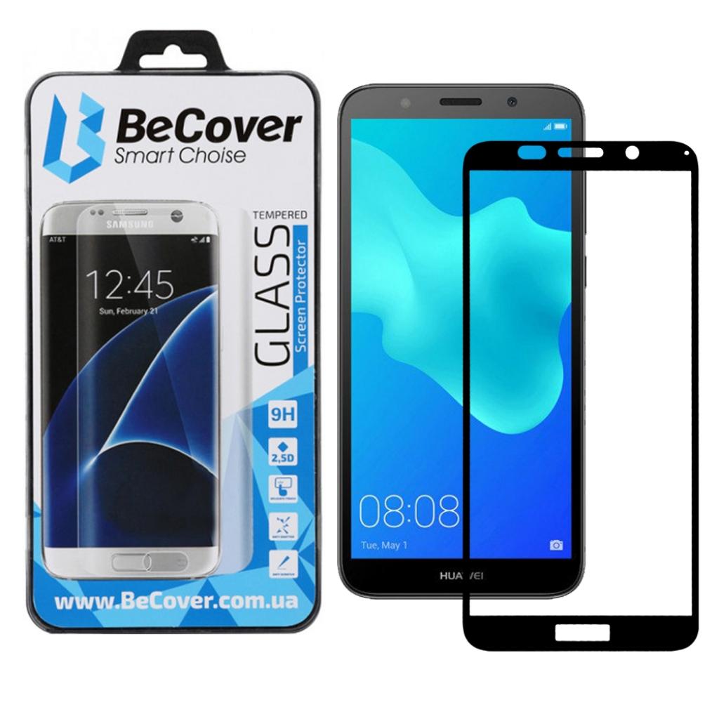 Скло захисне BeCover Huawei Y5 2018 Black (702754) - зображення 1