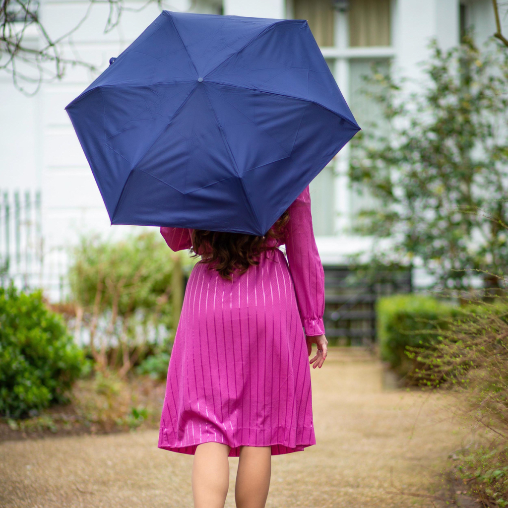 Парасоля Fulton L710-037386 Open & Close Superslim-1 Navy (L710-037386) - зображення 3