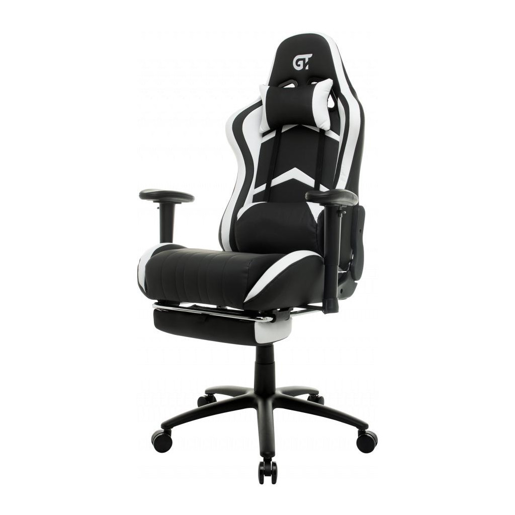 Крісло ігрове GT Racer X-2534-F Black/White - зображення 3