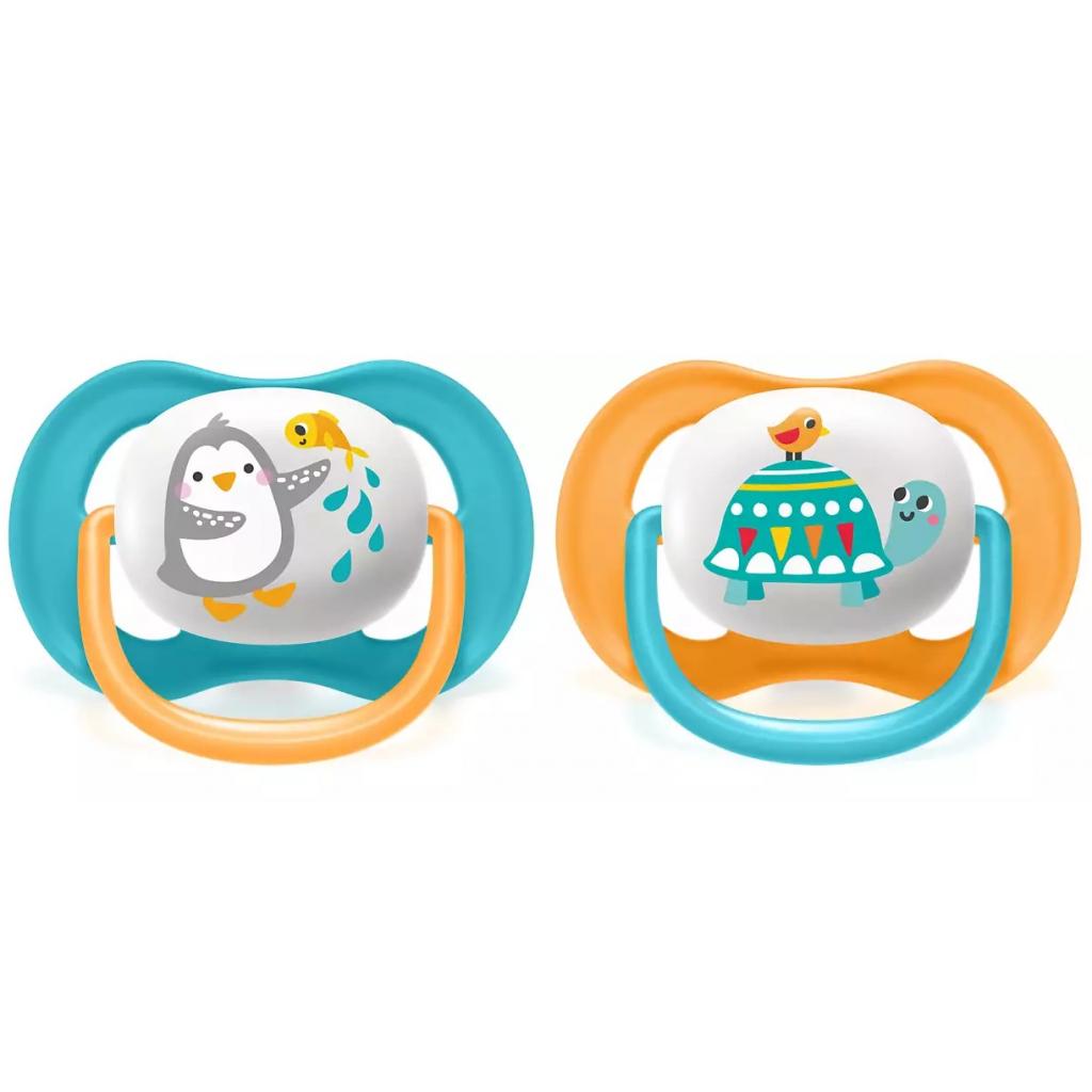 Пустушка Philips AVENT Ultra Air Animal для хлопчиків 6-18 міс (SCF080/07) - зображення 1