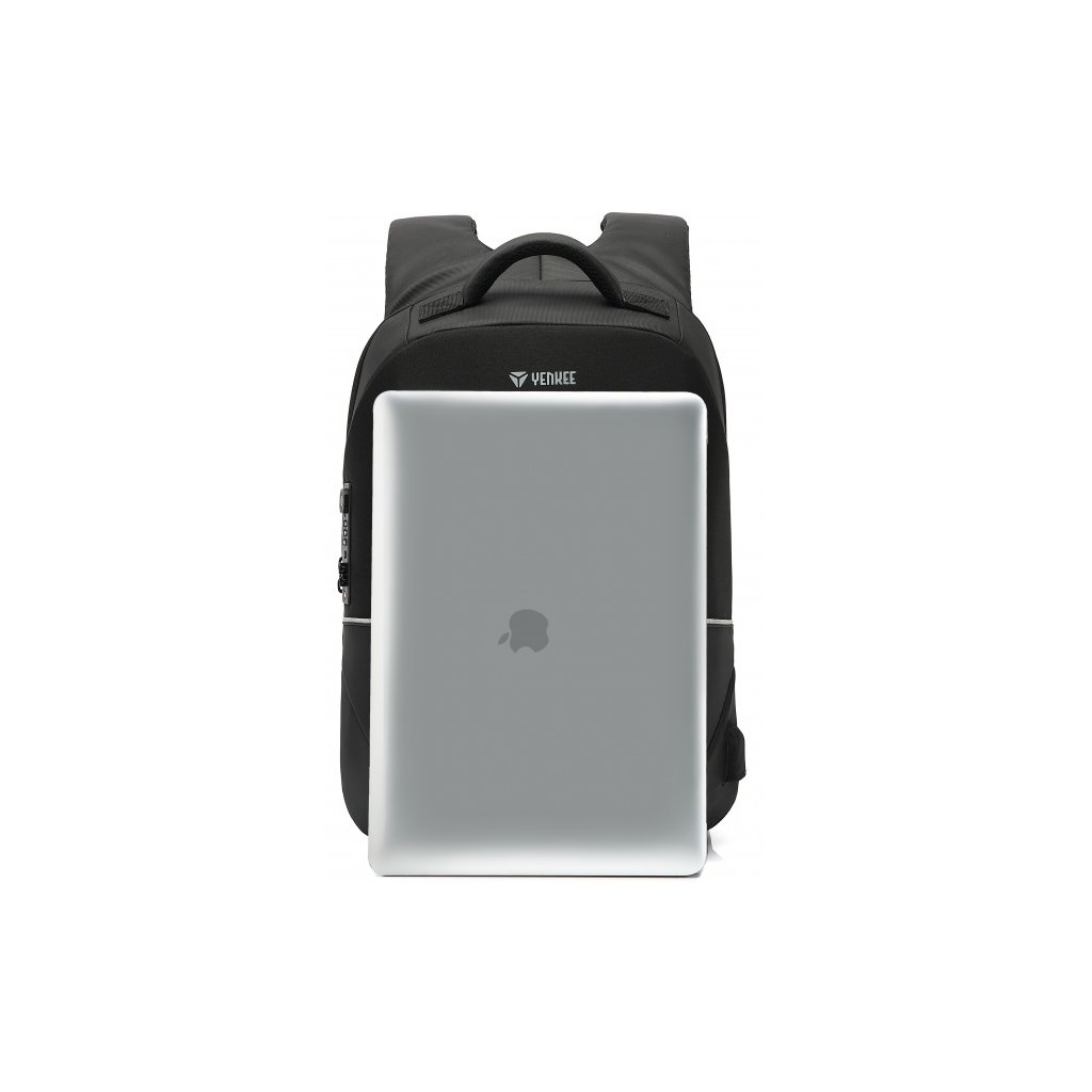 Рюкзак для ноутбука YENKEE 15.6" Anti Theft Travel YBB 1501 Black 20L (6811352) - зображення 2