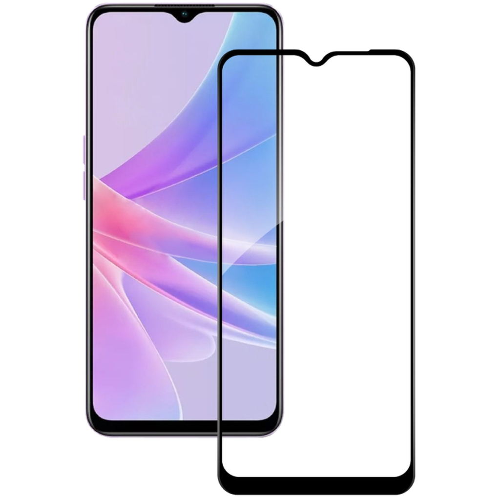 Скло захисне ACCLAB Full Glue Oppo A58 4G Black (1283126583452) - зображення 2