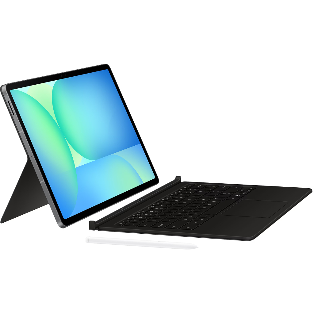 Чохол до планшета Samsung Book Cover Keyboard - AI Key Galaxy Tab S10 FE+ Black (EF-DX625BBEGUA) - зображення 3