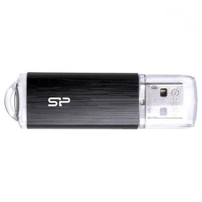 USB флеш накопичувач Silicon Power 32GB Ultima U02 Black USB 2.0 (SP032GBUF2U02V1K) - зображення 1