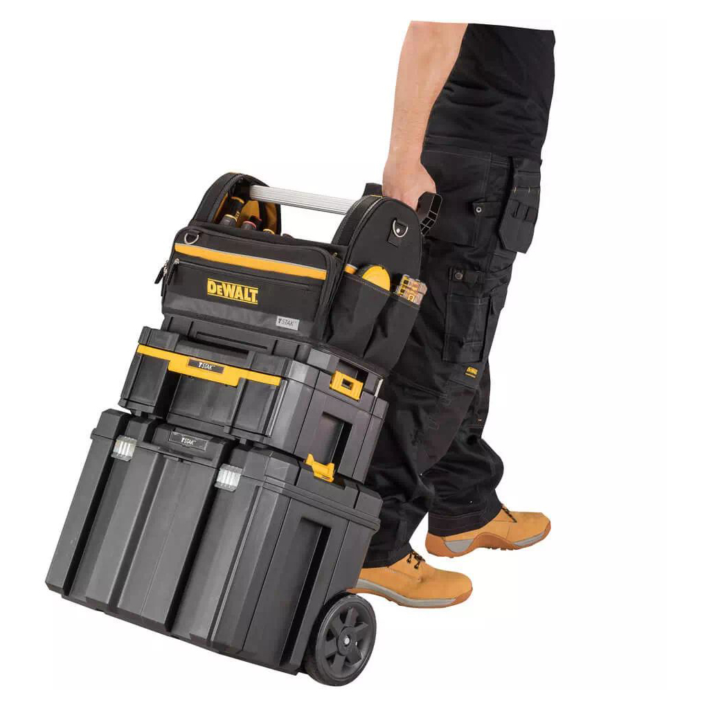 Сумка для інструмента DeWALT сумісна із системою TSTAK, 45x35x25 см (DWST82990-1) - зображення 4