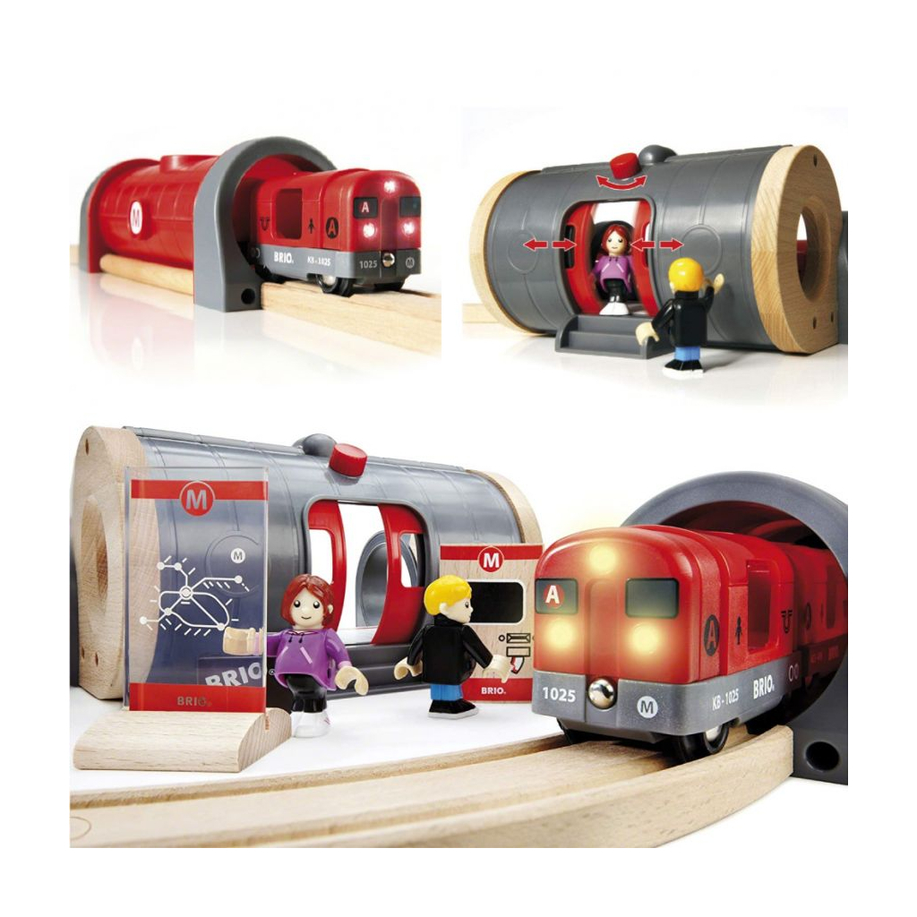 Залізниця Brio Метро Railway Set (33513) - зображення 2