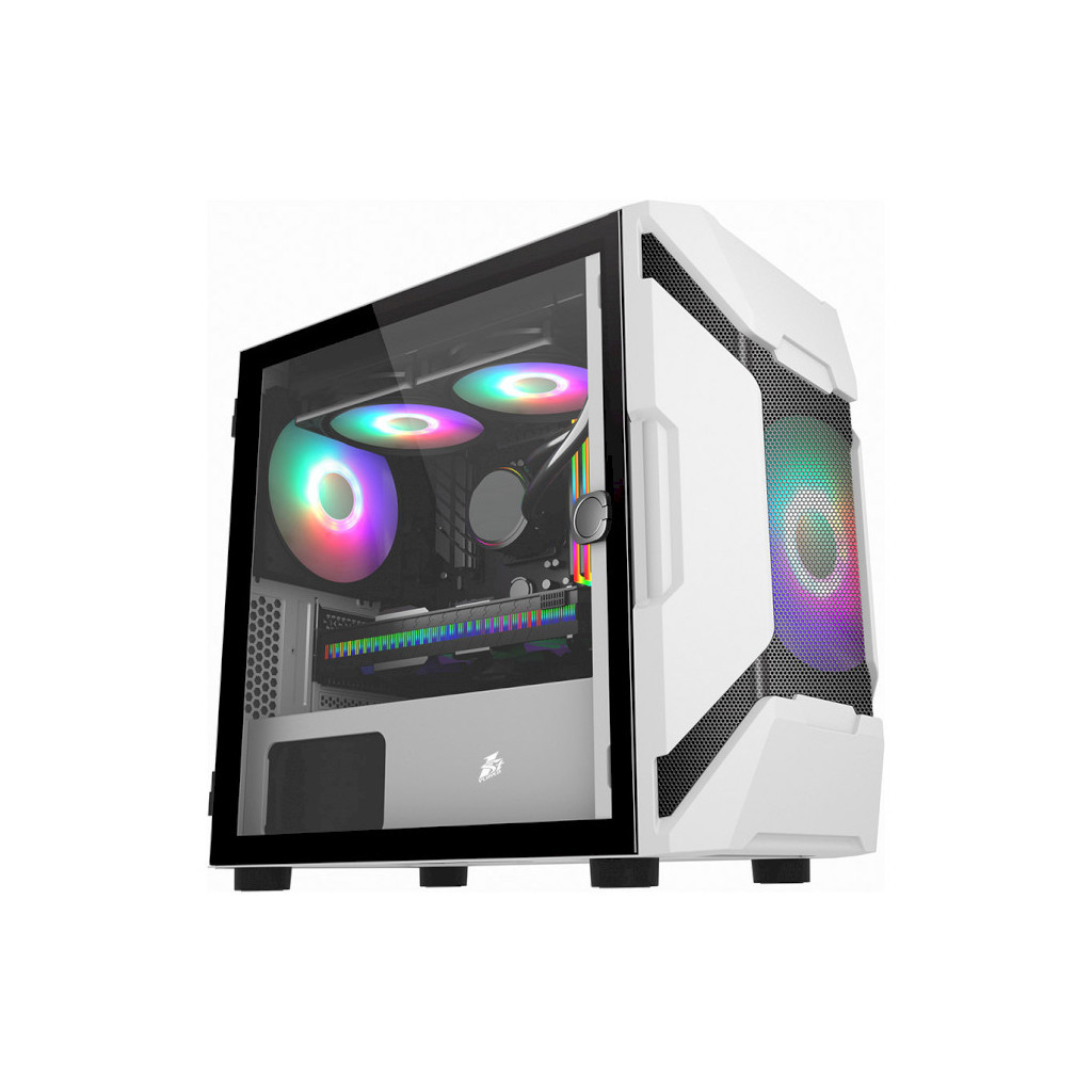 Корпус 1stPlayer D3-A-G7-MAX-WH - зображення 1