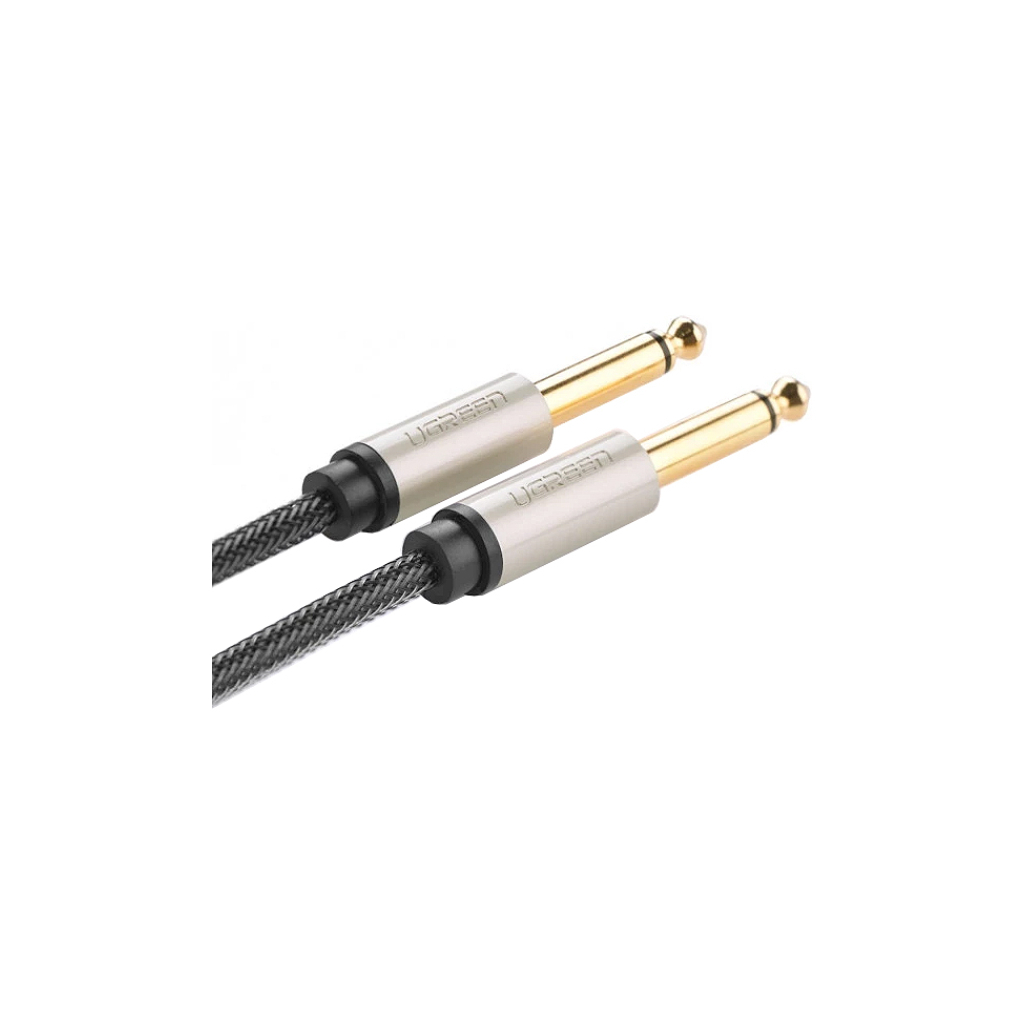 Кабель мультимедійний 6.35mm M to 6.35mm M 3.0m AV128 gray Ugreen (10639) - picture 3