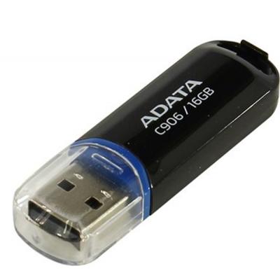 USB флеш накопичувач ADATA 16GB C906 Black USB 2.0 (AC906-16G-RBK) - зображення 2