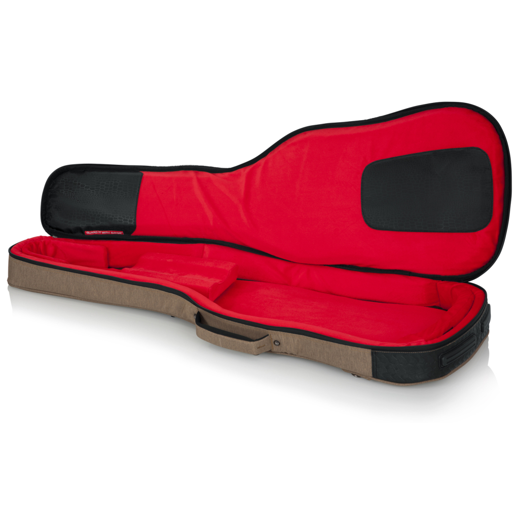 Чохол для гітари Gator Transit Series Electric Guitar Bag Brown (GT-ELECTRIC-TAN) - зображення 4