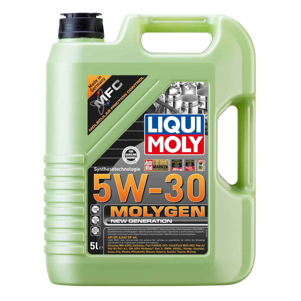 Моторна олива Liqui Moly Molygen New Generation 5W-30 5л. (9952) - зображення 1