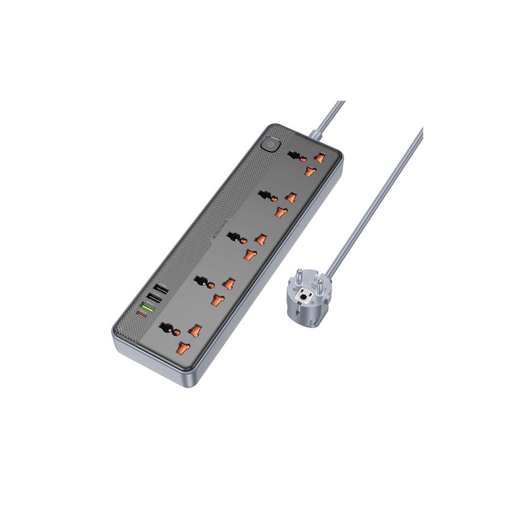 Мережевий фільтр живлення BOROFONE BAC5A (6941991111501) - зображення 1