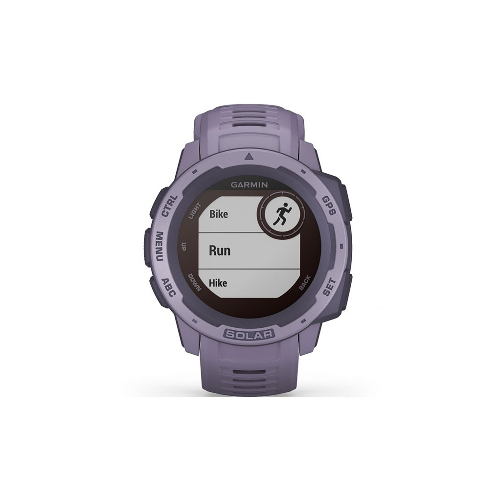 Смарт-годинник Garmin Instinct Solar, Orchid (010-02293-02) - зображення 10