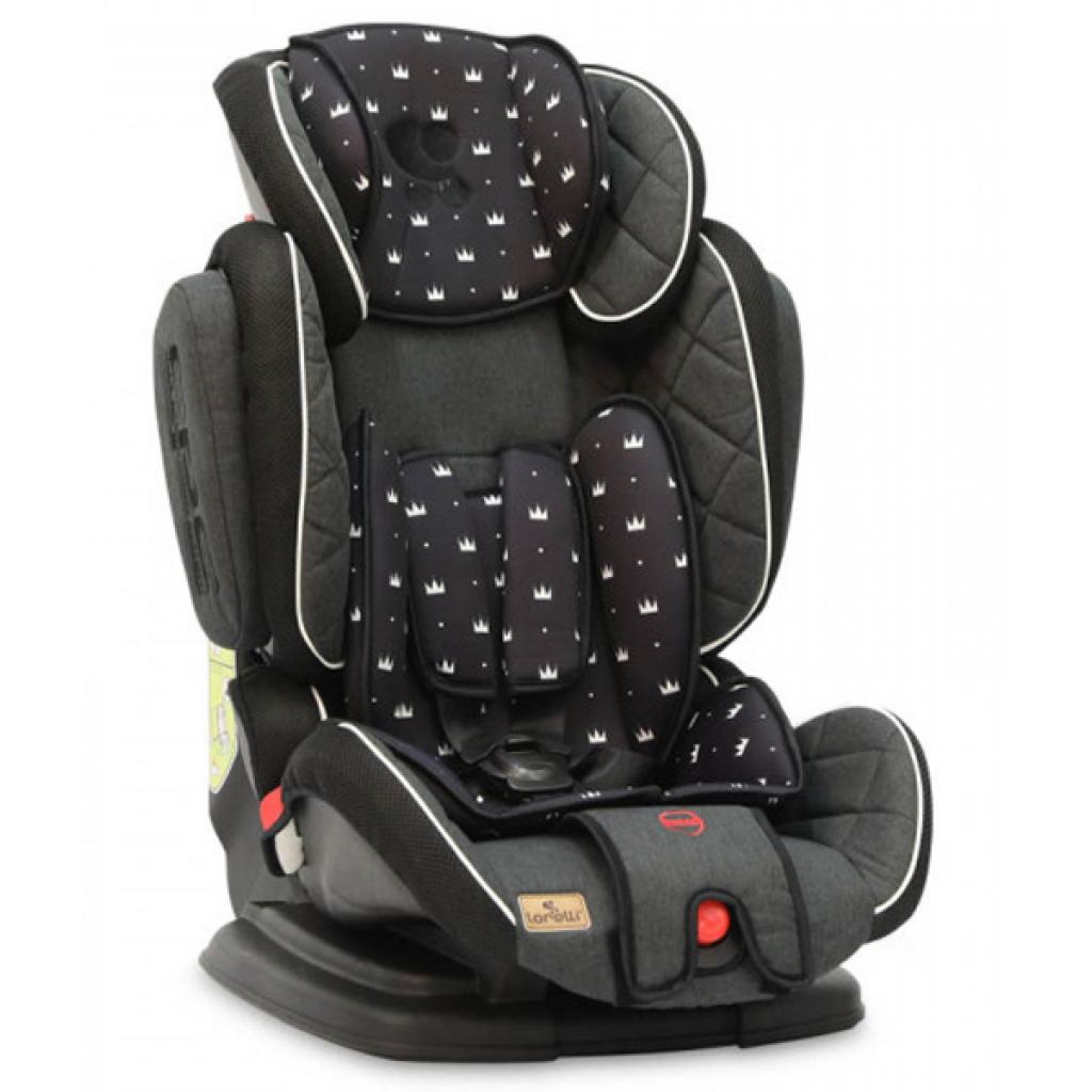 Автокрісло Bertoni/Lorelli Magic Premium 9-36 кг Black Crowns - зображення 1