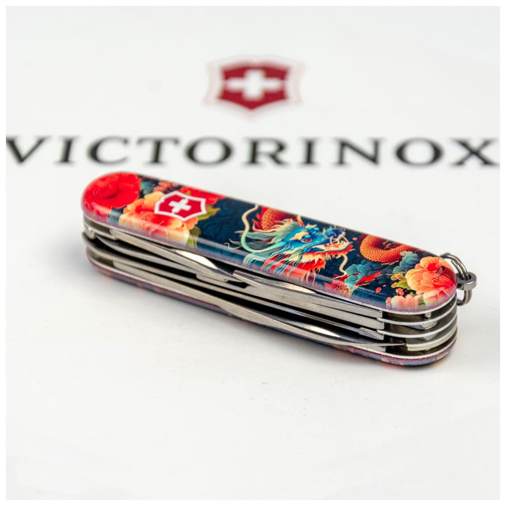 Ніж Victorinox Huntsman Zodiac 91 мм Китайський дракон (1.3713_Z3200p) - зображення 6