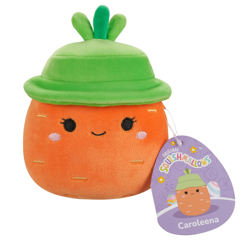 М'яка іграшка Squishmallows Морквина Кароліна в капелюсі 13 см (SQER01182) - зображення 7