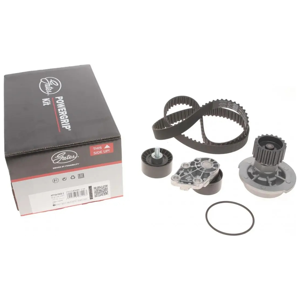 Комплект ременя ГРМ з помпой Gates KP15419XS-2 - зображення 1