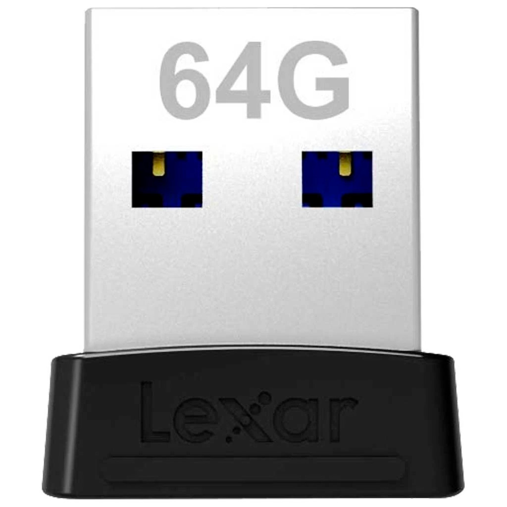 USB флеш накопичувач Lexar 64GB S47 USB 3.1 (LJDS47-64GABBK) - зображення 1