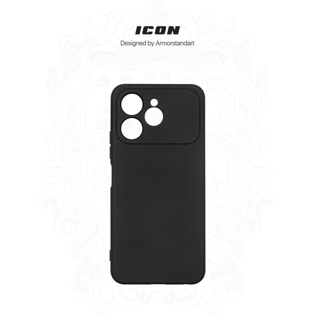 Чохол до мобільного телефона Armorstandart ICON Tecno Spark 40 4G Camera cover Black (ARM87249) - зображення 3