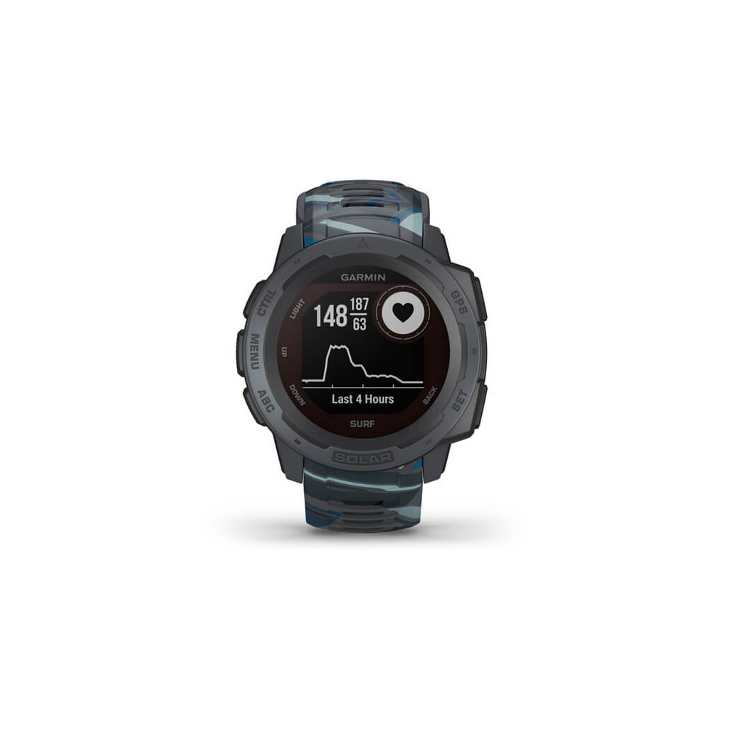 Смарт-годинник Garmin Instinct Solar, Surf Edition, Pipeline, GPS (010-02293-07) - зображення 6
