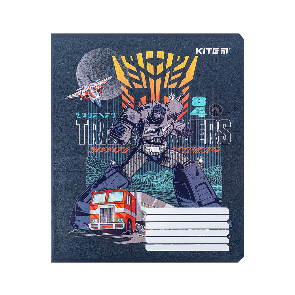 Зошит Kite Transformers 18 аркушів, клітинка (TF24-236) - зображення 6