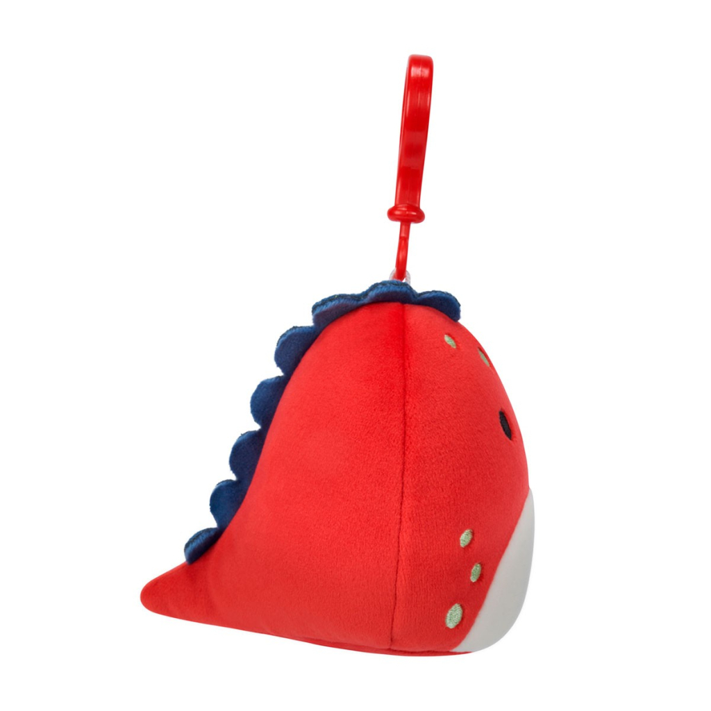 М'яка іграшка Squishmallows на кліпсі – Діно Долан 9 см (SQCP00218) - зображення 5