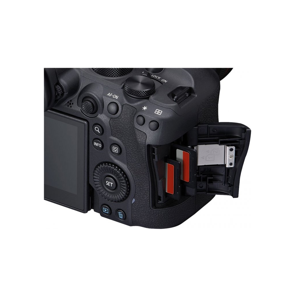 Цифровий фотоапарат Canon EOS R6 Mark II body (5666C031AA) - зображення 8