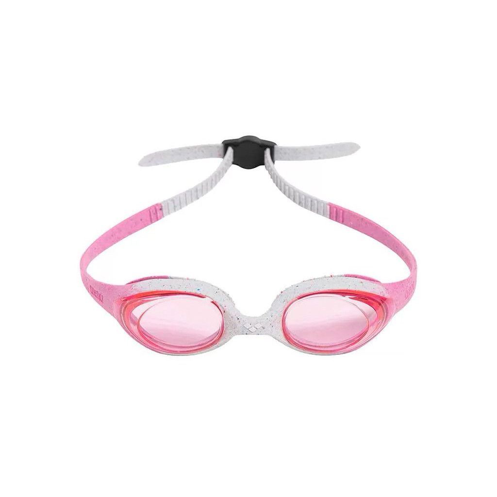 Окуляри для плавання Arena Spider JR білий, рожевий 92338-902 (3468336926598) - зображення 5