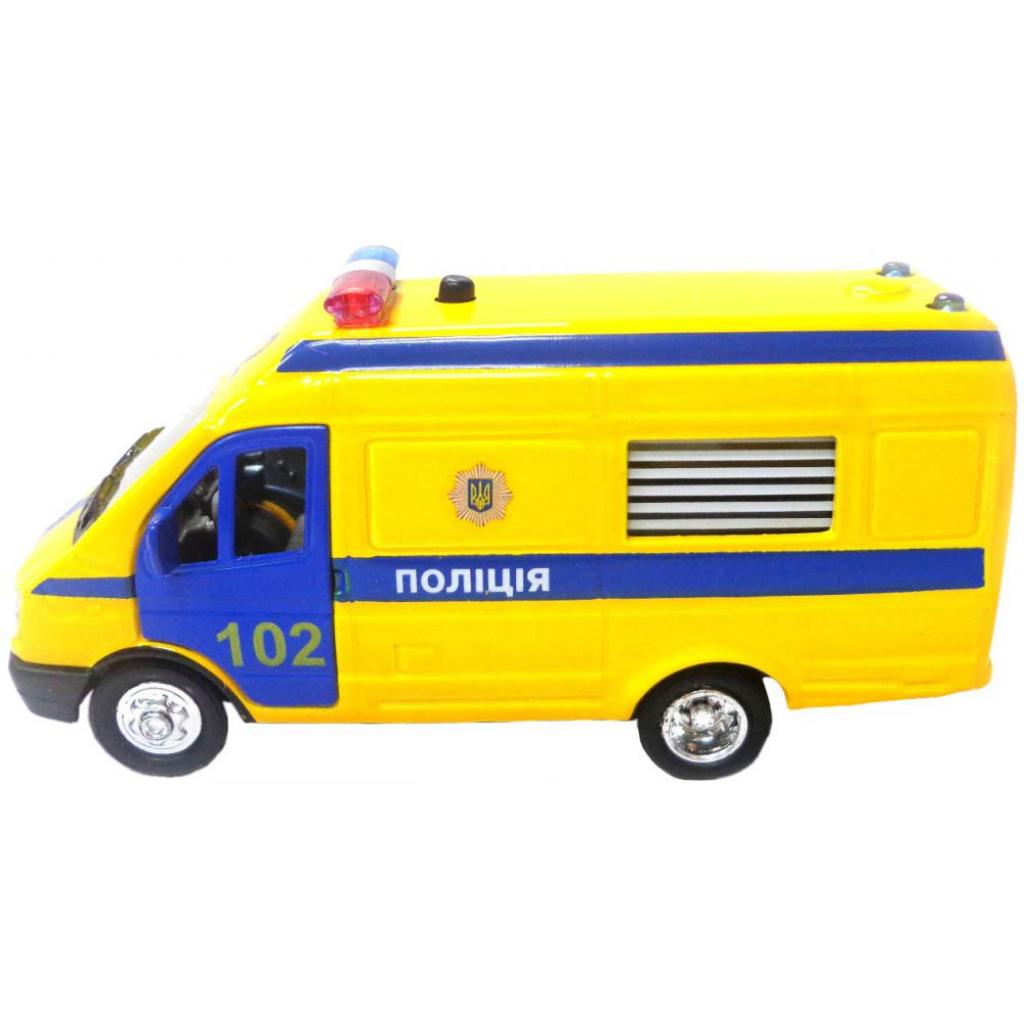 Спецтехніка Технопарк Газель Полиция желтая (CT-1276-17P) - зображення 1