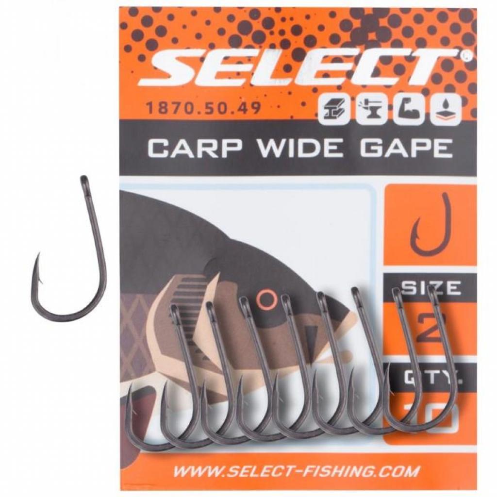 Гачок Select Carp Wide Gape 02 (10 шт/уп) (1870.50.49) - зображення 2