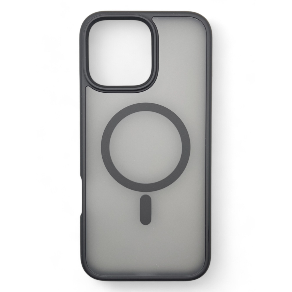 Чохол до мобільного телефона BeCover Metal Buttons Case (MagSafe) для Apple iPhone 16 Pro Max Black (712099) - зображення 1