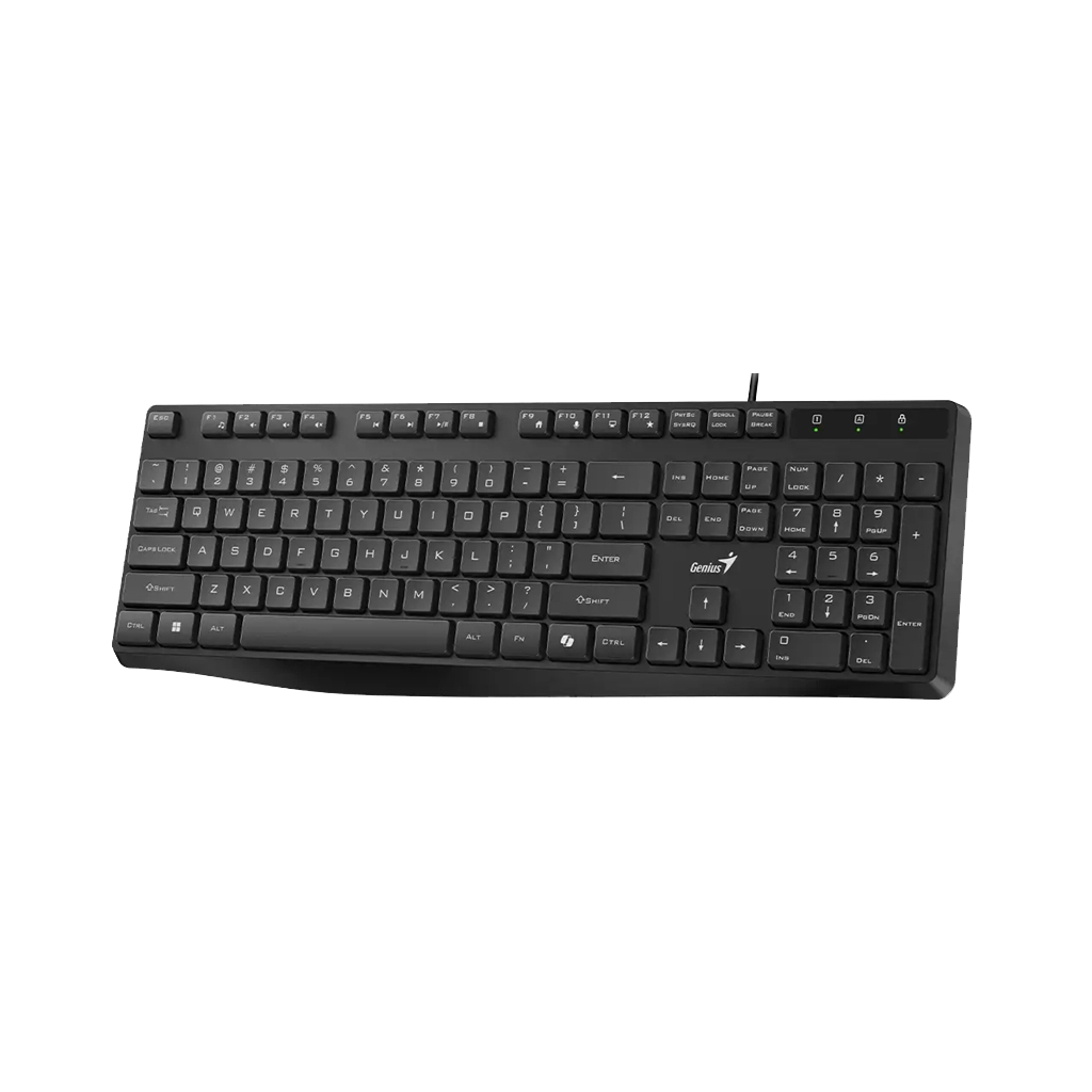 Клавіатура Genius KB-117S USB UA Black (31300017409) - зображення 3