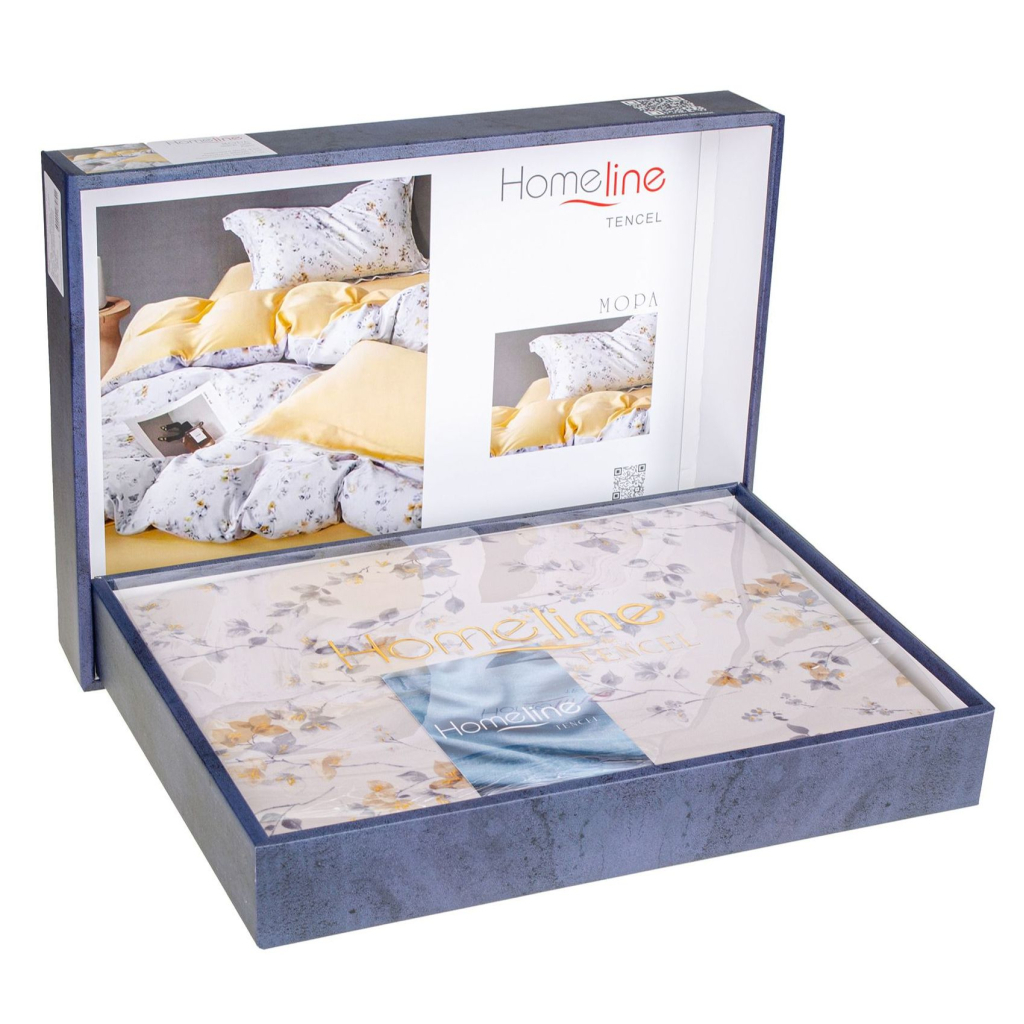 Постільна білизна Home Line Сатин Тенсел Мора євро (187070) - зображення 1