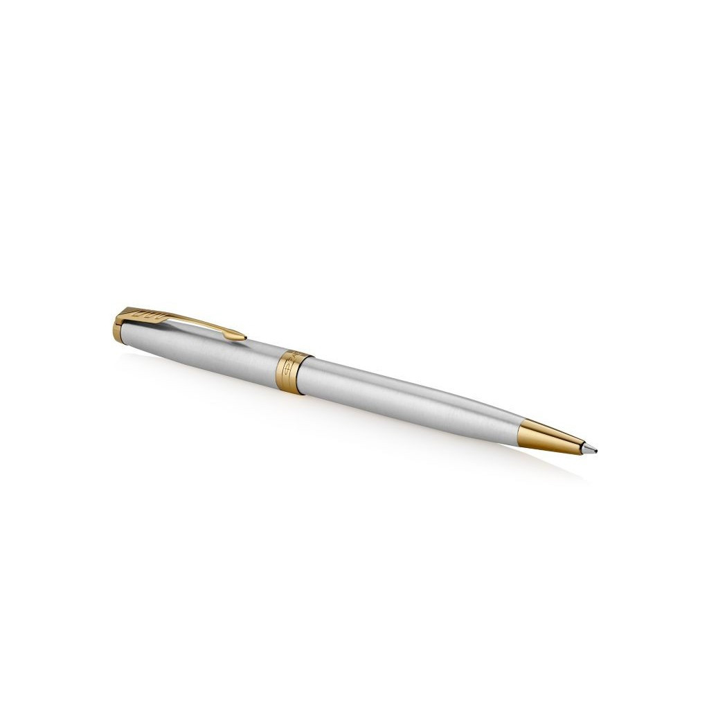 Ручка кулькова Parker SONNET 17 Stainless Steel GT BP (84 132) - зображення 2