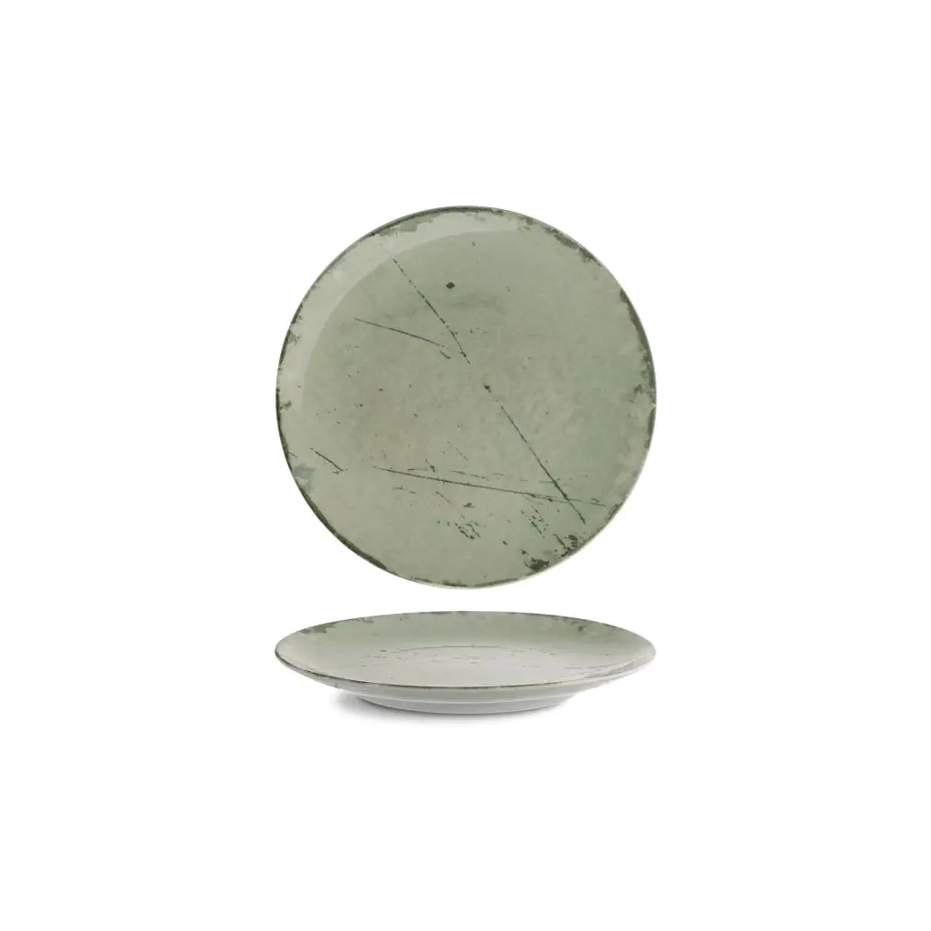 Тарілка G.Benedikt Isabelle кругла 24 см Stone Green (ISC2124-K0010) - зображення 1