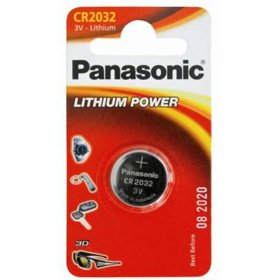 Батарейка Panasonic CR 2032 Lithium * 1 (CR-2032EL/1B) - зображення 1