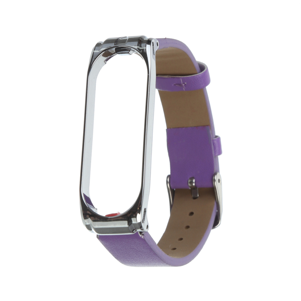 Ремінець до фітнес браслета Armorstandart Soft Band 4303 для Xiaomi Mi Band 4/3 Purple (ARM56005) - зображення 1